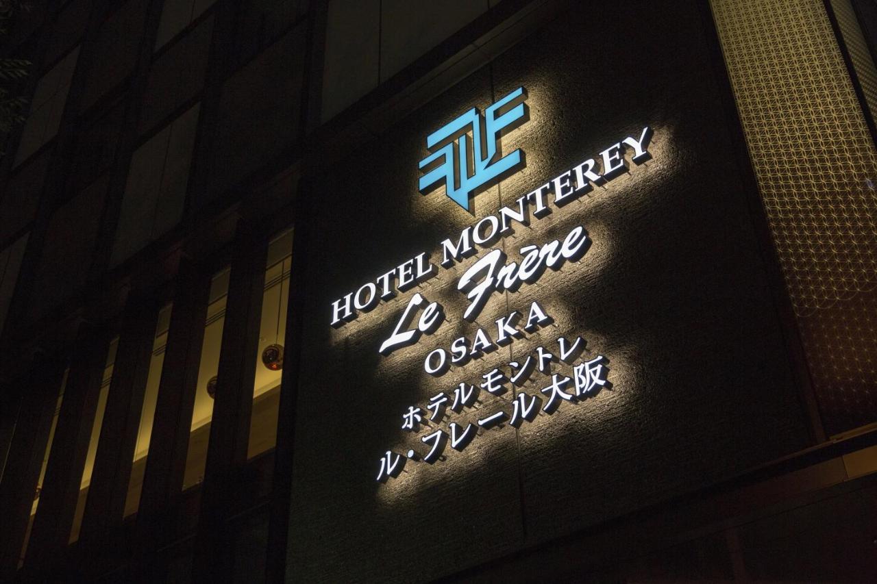 Hotel Monterey Le Frere Osaka Bagian luar foto